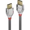 LINDY HDMI kabel Zástrčka HDMI-A, Zástrčka HDMI-A 0.50 m šedá 37870 4K UHD HDMI kabel