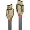 LINDY HDMI kabel Zástrčka HDMI-A, Zástrčka HDMI-A 15.00 m šedá 37867 HDMI kabel