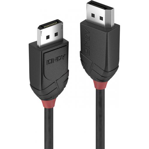 LINDY DisplayPort kabel Konektor DisplayPort, Konektor DisplayPort 1.00 m černá 36491 Kabel DisplayPort