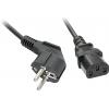 LINDY napájecí kabel [1x zástrčka s ochranným kontaktem - 1x IEC C13 zásuvka 10 A] 5.00 m černá