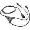 LINDY napájecí kabel [2x IEC C13 zásuvka 10 A - 1x IEC zástrčka C14 10 A] 2.00 m vícebarevná