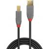 LINDY USB kabel USB 3.2 Gen1 USB-A zástrčka, USB-B zástrčka 5.00 m černá 36744