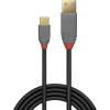 LINDY USB kabel USB 2.0 USB-A zástrčka, USB-C ® zástrčka 3.00 m černá 36888