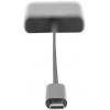 Digitus TV, monitor adaptér [1x USB-C® zástrčka - 1x HDMI zásuvka] DA-70852 15.00 cm