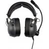 Thrustmaster ThrustMaster T.Flight - U.S. Air Force Edition Headset uzavřená (Over Ear) kabelová stereo šedá, metalická regulace hlasitosti, Vypnutí zvuku