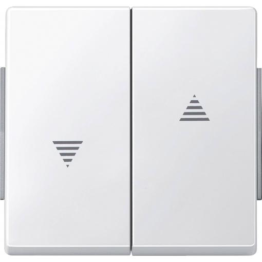 Merten kryt přepínač Aquadesign polární bílá 343419 1 ks