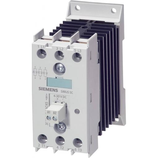Siemens 3RF2410-1AC45 polovodičový stykač spínání při nulovém napětí 3 spínací kontakty 10 A Vhodné pro značku (relé): Siemens Piece 1 ks