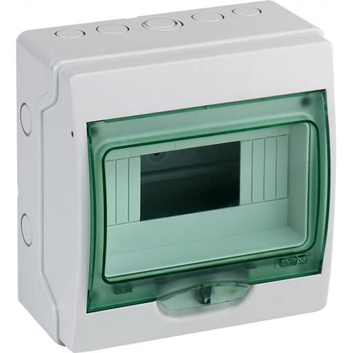 Schneider Electric 13443 13443 malý rozváděč povrchová montáž Počet modulů (šířka) = 8 Počet řádků = 1 Obsah 1 ks