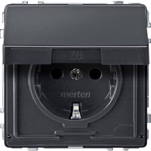 Merten zásuvka Aquadesign antracitová MEG2310-7214 1 ks