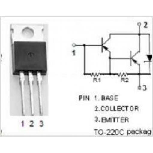 BD650 P darl. 100V/8A 65W  TO220