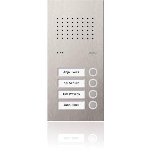 Ritto by Schneider RGE1810425 domovní telefon nerezová ocel, RGE1810425