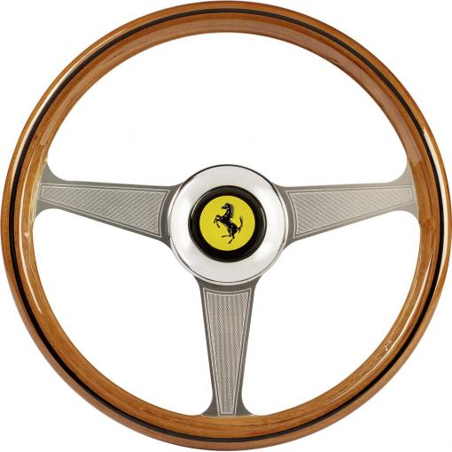 Thrustmaster Ferrari 250 GTO Vintage Wheel AddOn volant PC dřevo, šedá