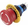 TRU COMPONENTS TC-T14-2240 TC-7494428 výstražný prstenec pro nouzový vypínač (Ø) 40 mm nouzové STOP žlutá 1 ks