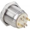 TRU COMPONENTS TC-GQ16F-10E/42RGB/, TC-7494616 tlačítko antivandal, 16 mm, 48 V/DC, 2 A, 1 ks