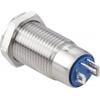TRU COMPONENTS TC-GQ12-CH-10ZE/J/R/12V/S, TC-7494672 tlačítko, 12 mm, 36 V/DC, 1 A, 1 ks