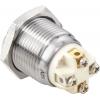 TRU COMPONENTS TC-GQ16F-10E/L/B/12V/S, TC-7494696 tlačítko antivandal, 16 mm, 48 V/DC, 2 A, 1 ks