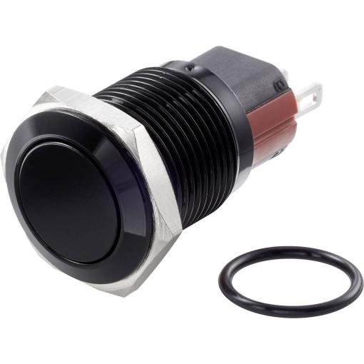 TRU COMPONENTS TC-GQ16-KF-11Z/J/A, TC-7494724 tlačítkový spínač antivandal, 16 mm, 48 V/DC, 2 A, 1 ks