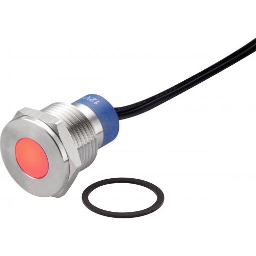 TRU COMPONENTS TC-7495240 LED žárovka červená 12 V DC/AC