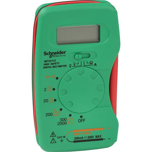 Schneider Electric IMT23212 multimetr digitální CAT III 300 V