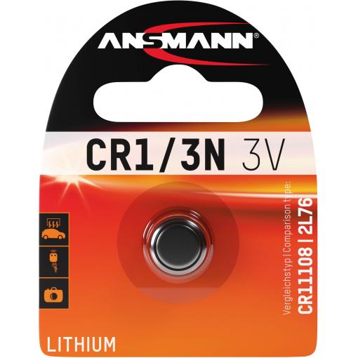 Ansmann knoflíkový článek CR 1/3 N 3 V 1 ks lithiová CR1110