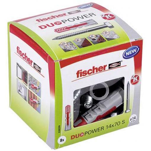 Fischer 538259 DUOPOWER 14x70 S LD 2komponentní hmoždinka 70 mm 14 mm 10 ks