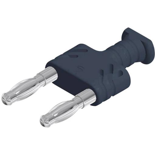 Hirschmann Test & Measurement KST ws 14/4 zkratovací můstek černá Ø pin: 4 mm 1 ks