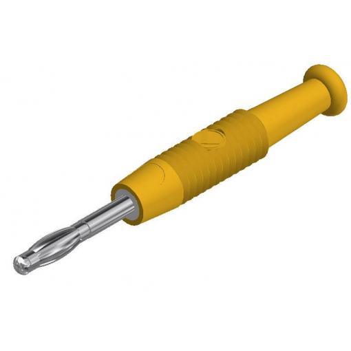 Hirschmann Test & Measurement MSTF 2 ge banánek zástrčka, rovná Ø pin: 2 mm žlutá 1 ks
