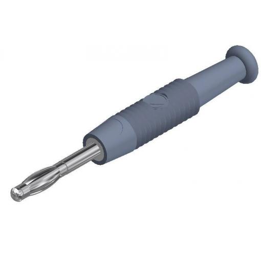 Hirschmann Test & Measurement MSTF 2 gr banánek zástrčka, rovná Ø pin: 2 mm šedá 1 ks