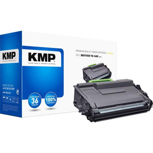KMP Toner náhradní Brother TN-3480, TN3480 kompatibilní černá 8000 Seiten B-T96 1263,0000