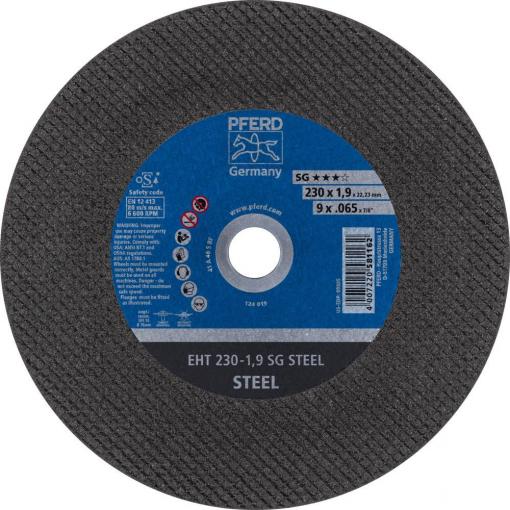 PFERD TOOLS SG STEEL 61328131 řezný kotouč rovný 230 mm 25 ks ocel