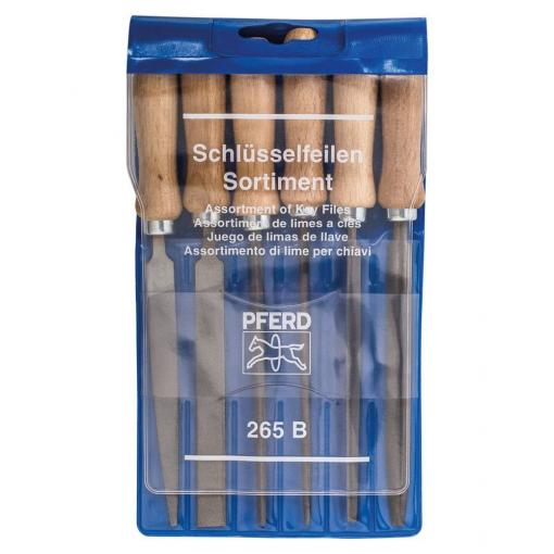 PFERD TOOLS 11706100 Sada klíčových pilníků Hsítko 2 vč. Pilníků v plastovém pouzdře Délka 100 mm 1 ks