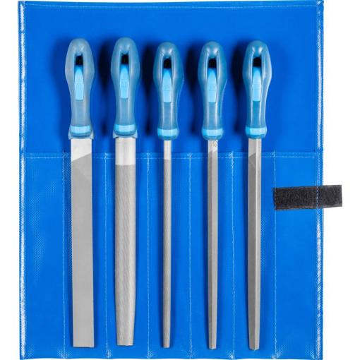 PFERD TOOLS 11800542 Sada dílenských pilníků Hsítko 2 do svinovací PVC tašky Délka 250 mm 1 ks