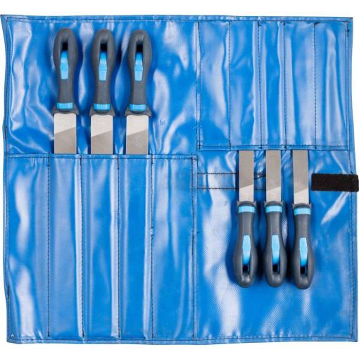 PFERD TOOLS 11800555 Dílenské pilníky různé sítka do svinovací PVC tašky Délka 300 mm 1 ks