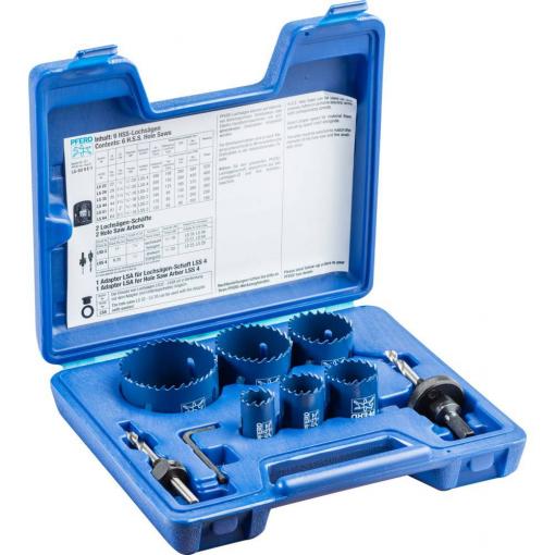 PFERD TOOLS 25900910 sada děrovacích pil 22 mm, 29 mm, 35 mm, 44 mm, 51 mm, 64 mm 1 ks