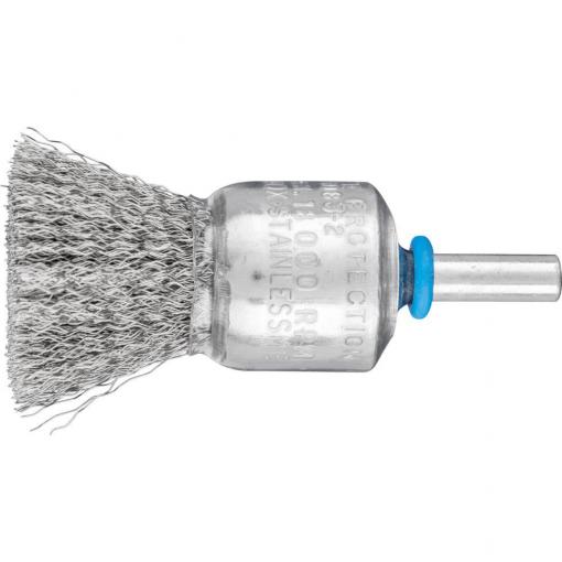 PFERD TOOLS Štětcový kartáč s dříkem, ungezopft PBU 2022/6 INOX 0,20 Pbu 43202007 10 ks