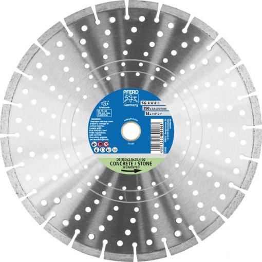PFERD TOOLS 68000048 Ds Sg diamantový řezný kotouč Průměr 350 mm Ø otvoru 25.4 mm 1 ks