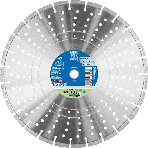 PFERD TOOLS 68000049 Ds Sg diamantový řezný kotouč Průměr 400 mm Ø otvoru 25.4 mm 1 ks