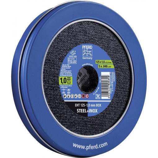 PFERD TOOLS EHT 125-1,0 START (10) 69121041 sada řezných kotoučů 125 mm 10 ks nerezová ocel, ocel