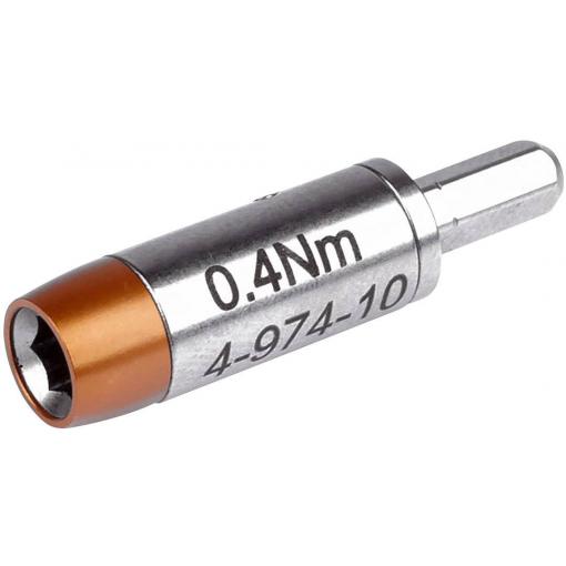 BERNSTEIN Tools for Electronics Bernstein Werkzeugfabrik, 4-974, momentový adaptér, pro nasazovací nástroje, přednastavené, inbus, 0.4 Nm (max)