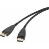 Renkforce DisplayPort kabel Konektor DisplayPort, Konektor DisplayPort 20.00 m černá RF-3770962 8K UHD, pozlacené kontakty Kabel DisplayPort