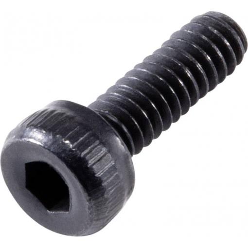 TOOLCRAFT M2 x 6mm TO-5661774 šrouby s válcovou hlavou M2 6 mm vnitřní šestihran DIN 912 ocel 100 ks