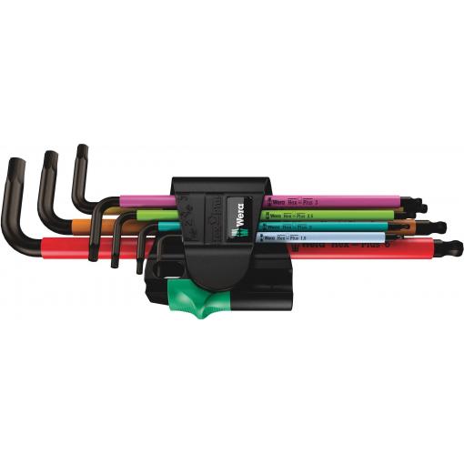 Wera 950/7 sada klíčů 1.5 mm, 2 mm, 2.5 mm, 3 mm, 4 mm, 5 mm, 6 mm 7dílná