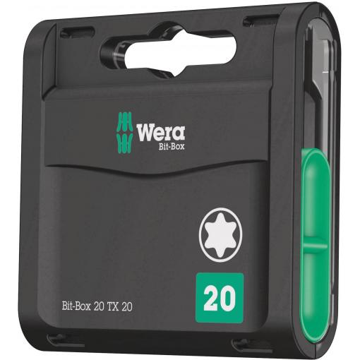 Wera 05057770001 05057770001 sada bitů, 20dílná, 1/4 (6,3 mm)