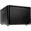 Kolink SATELLITE MINI-ITX desktop PC skříň černá, RGB prachový filtr