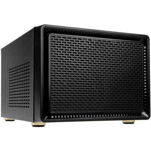 Kolink SATELLITE MINI-ITX desktop PC skříň černá, RGB prachový filtr