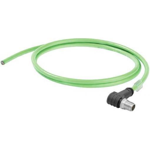 Weidmüller IE-C6EL8UG0030XCAXXX-E datový zástrčkový konektor pro senzory - aktory, 2455130030, piny: 8, 3.00 m, 1 ks