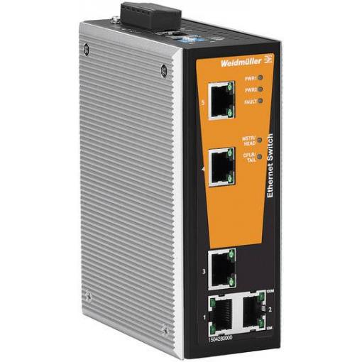 Weidmüller 1504280000 IE-SW-VL05M-5TX průmyslový ethernetový switch 10 / 100 MBit/s