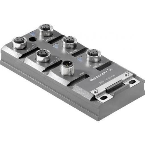 Weidmüller 1504420000 IE-SW-IP67T-5M12 průmyslový ethernetový switch 10 / 100 MBit/s