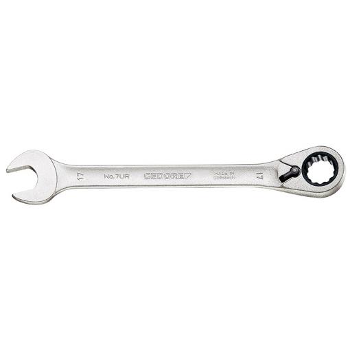 Gedore 2297302 7 UR - 13 ráčnový kulatý klíč Délka klíče (cm) (jen pro nadpis) 07 - 25 mm