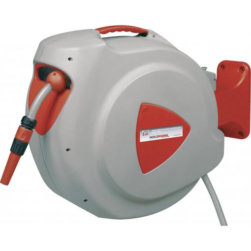 Holzmann Maschinen WSR30M 12.7 mm 30 m 1/2 palce 1 ks červená, šedá naviják zahradní hadice